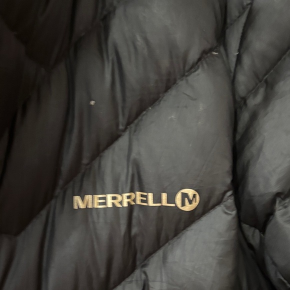 Merrell Women's Quilted Black Puffer Coat - Picture 2 of 6